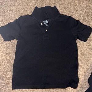 Cat & Jack Black Short Sleeve Polo for Kids